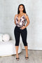 Mesh Meets Chain Halter Top